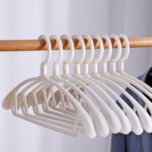 회전형 어깨뿔방지 옷걸이 10p 세트 어깨뽕 니트 코트 플라스틱 옷걸이
