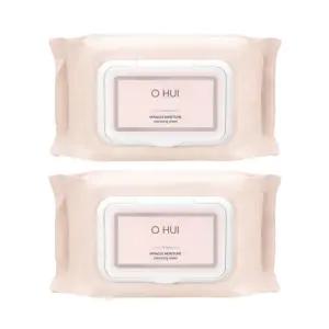 오휘 미라클 모이스처 클렌징 시트 100매 2개