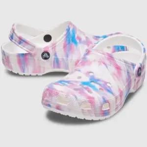 남여공용 클래식 드림 클로그 207567-94S 화이트멀티 / 여자 여성 가벼운 푹신