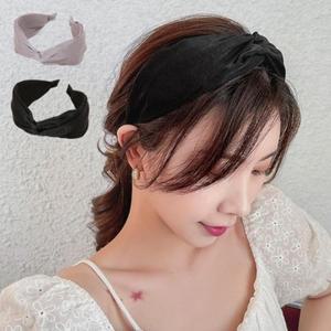 여자 노트 미니멀리즘 로프 헤어밴드 세트