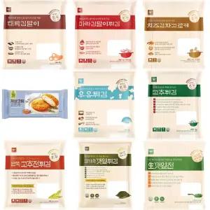 사옹원 대박김말이 튀김 900g 외 마라김말이 우유 고추 깻잎 튀김 전 골라담기