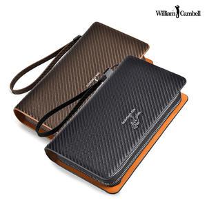 (William Cambell) 윌리엄캠벨 남자 클러치백 손가방 핸드폰백 AIK01