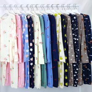 보들보들 촉촉 피치 긴팔 가을 간절기 조거 잠옷세트 8종