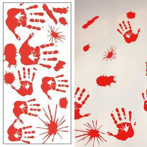 [파티공구]할로윈 윈도우 블러드손 데코 소품 파티장식 스티커 귀신의집