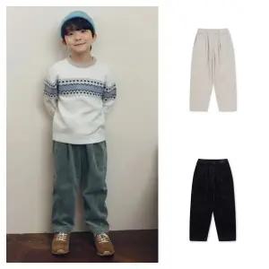 [대구백화점] [탑텐키즈]남아) 코듀로이 배기핏 셋업 팬츠 (MKE4PP1012)