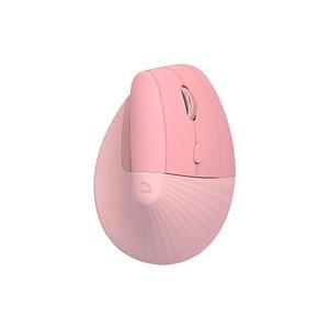 앱코 WEM60 무선 (핑크) 인체공학 무선 버티컬 마우스