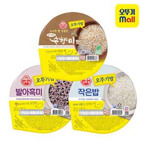 [본사직영] 오뚜기밥 수향미 현미밥 210g 12개 외