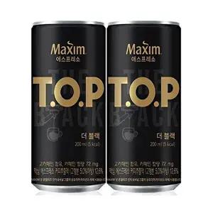 [맥심]맥심 티오피 더블랙 200ml 72캔