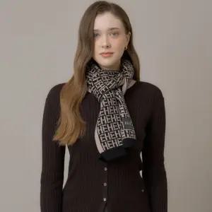 엘르 유니크 롱 머플러 SE44MX303