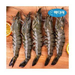 블랙 타이거 새우 500g 10미 12미