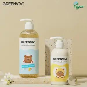 그린비비 어린이 키즈 비건 샴푸 + 키즈 비건 린스 컨디셔너
