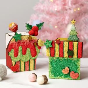 민화샵 칼라폼 클레이 크리스마스저금통 만들기 3종