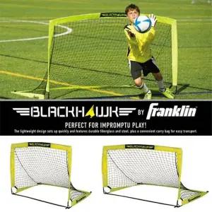 프랭클린 30091 블랙호크 축구 미니 골대/어린이/실내/실외/이동식/간편/접이식/아동/키즈/유소년