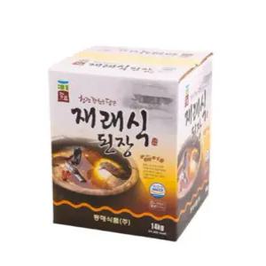 동해식품 강표 재래식된장 14kg 한식 업소용 강원도시골된장