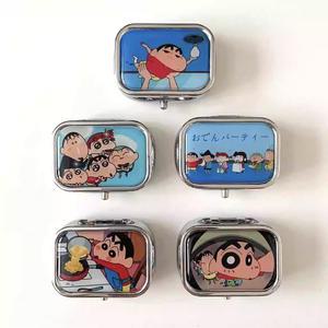 짱구 쥬얼리 케이스 미니보석함 거울케이스 보석상자 알약통 알약상자