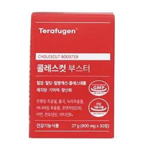 콜레스컷 부스터 1박스 (30정) 체지방 콜레스테롤 뱃살 관리 건강기능식품 바나바잎추출물 아연