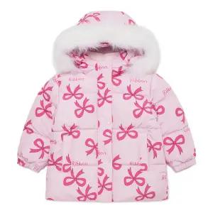 [대구백화점] [래핑차일드]핑크리본 패딩 점퍼 PK(84D19-114-75PK)