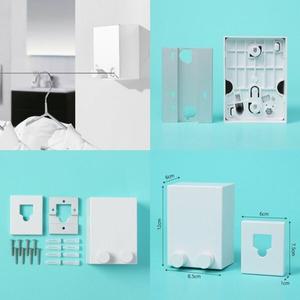 스마트 PLRYAHZS 와이어 빨랫줄 공간활용 스텐빨래줄 화이트