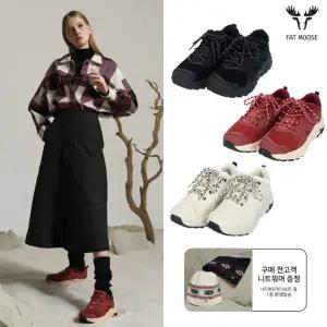 팻무스 여성 소가죽 알파인퍼 방한화 1종