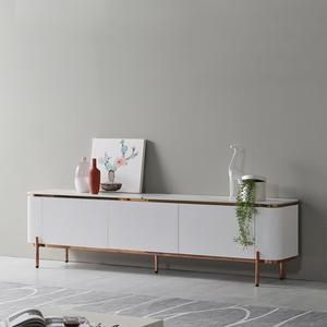 로프턴 템바보드 로즈골드 포세린 세라믹 2100 거실장