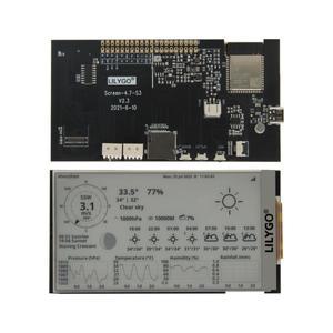 LILYGO T5 4.7 Inch E-paper V2.3 ESP32-S3 인치 전자 종이 개발 드라이버 보드 디스플레이 모듈 지원 TF