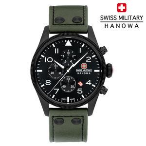 스위스밀리터리 하노와 100M 방수 남성 손목시계 SMWGC0000430