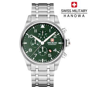 스위스밀리터리 하노와 100M 방수 남성 손목시계 SMWGI0000404