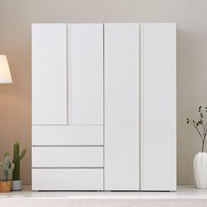 트리플 모던하임 LPM 키큰장_1600 3단서랍 옷장 세트