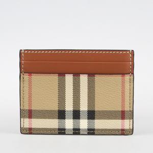 [버버리] 샌든 체크 카드 지갑 8094426
