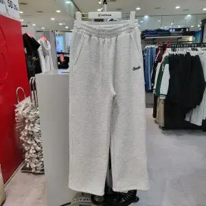 [에어워크주니어]특양면 기모 세미와이드핏 팬츠