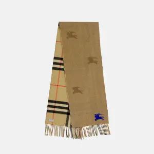 (버버리) 리버서블 체크 캐시미어 머플러(8094710)