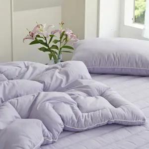 부드러운 드마카롱 60수 순면 사계절 차렵이불 (SS/Q)