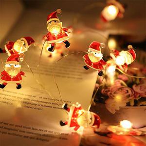 크리스마스 인테리어 교회 카페 캠핑 트리 LED AA건전지 미니 꼬마 전구 조명 2M