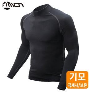 [피제이컴퍼니]엠씨엔 기능성 기모 언더레이어 상의 (낚시,런닝,마라톤,캠핑,등산,라이딩,내의)