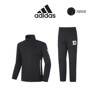 아디다스 컴뱃스포츠 마샬아츠 기모 트레이닝 세트 TR110 BK(블랙) 남녀 운동복 슬림핏 겨울용