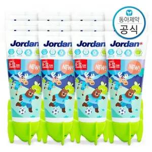 6세 이상 유아 어린이치약 고불소 1000ppm 뉴스텝2 90g 12개