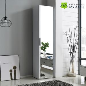 레이첼400거울형 일반형 깊이40cm 틈새수납장 틈새장 드레스룸