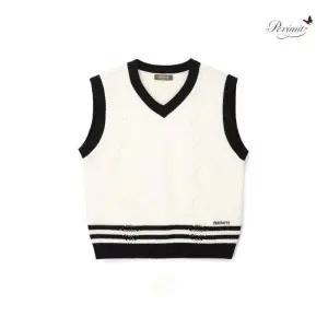 [대구백화점] [페리미츠] 키즈 아동 배색 니트 베스트(P2511K402)