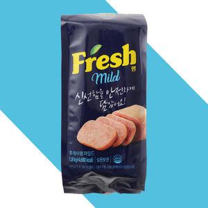 아워홈 후레쉬햄 1.8kg 마일드 파우치 대용량 스팸 업소용 부대찌개 통조림 햄