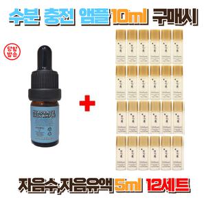 수분충전앰플10ml 구매시 설화수 자음수5ml ,자음유액5ml 12세트 총24개