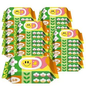 [깨끗한나라]깨끗한나라 보솜이 액션플레이 아기물티슈 캡형 70매 20팩