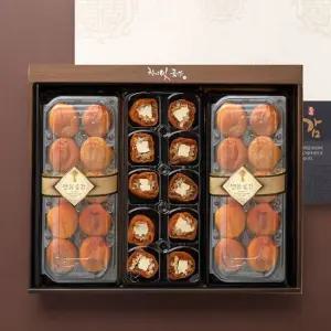 [작심밀도]천년빛상주곶감 반건시+크림치즈호두말이 1호 30개 1.27kg내외)