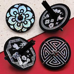 전통문양 자개공예 팽이 만들기 한가위 명절놀이