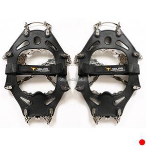 셀파 아이젠 방한 등산 빙판 눈길 올레길 겨울 검정 L