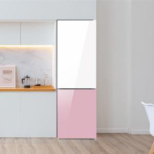 캐리어 모드비 312L 피트인 콤비냉장고 MRNC312PSM1 화이트+핑크