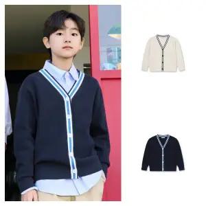 [대구백화점] [탑텐키즈]공용) 브이넥 스웨터 가디건(MKF1EC3201)