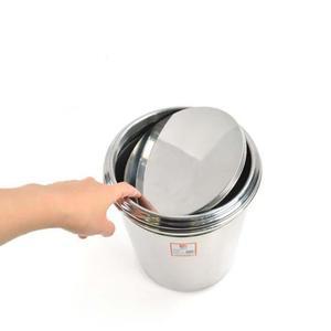 중학교 과학실 불연소 쓰레기통 올스텐 낮은 회전뚜껑 휴지통 특 매장 회사 건물