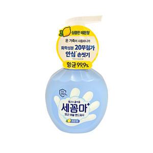 세균아 꼼짝마 버블 핸드워시 250ml 레몬 x 8개 / 손세정 거품 비누 핸드솝 물비누 향균
