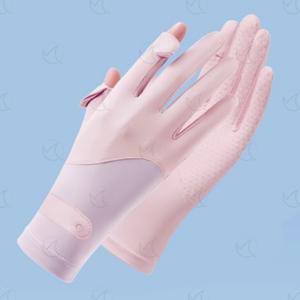 여성용 운동장갑 배드민턴 테니스 장갑 폰터치 엄지 검지뚫린