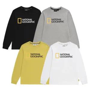 [내셔널지오그래픽키즈]K233UTS910 빅로고 긴팔 티셔츠 3종택 1